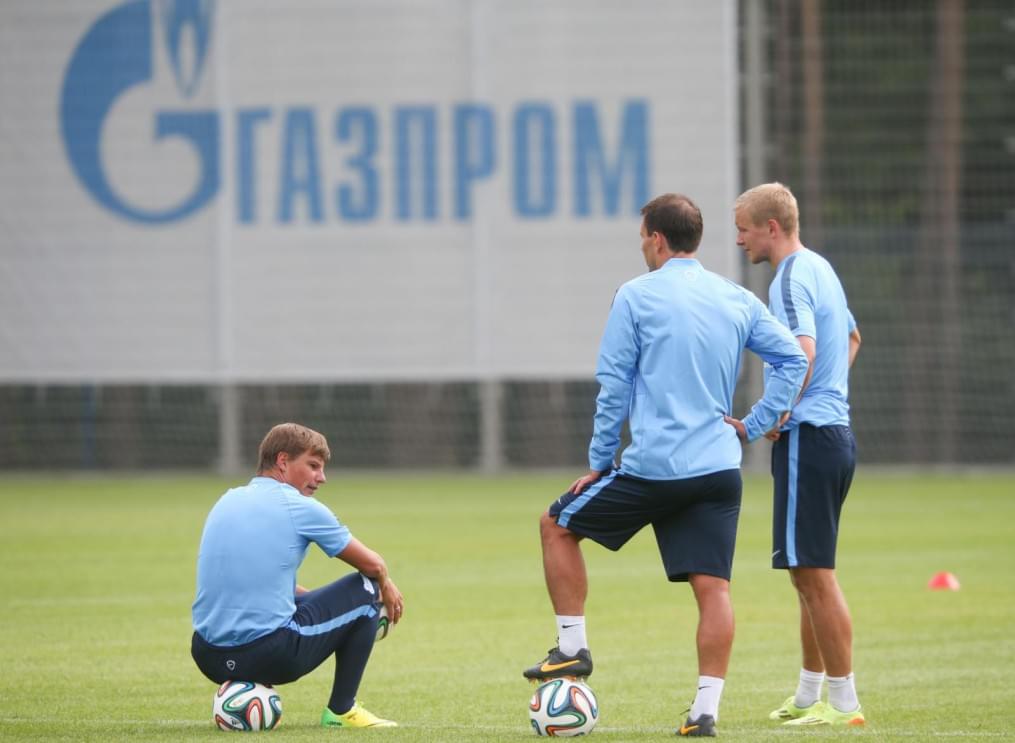 Первая тренировка «Зенита»