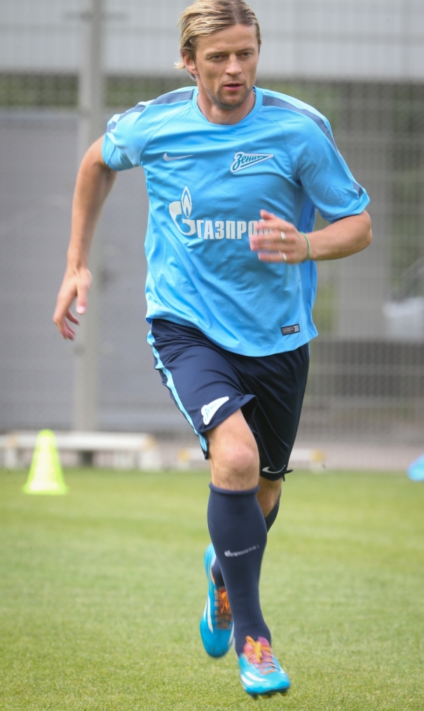 Первая тренировка «Зенита»