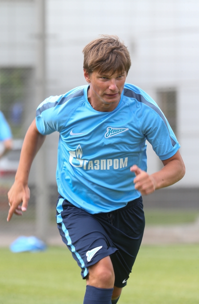 Первая тренировка «Зенита»