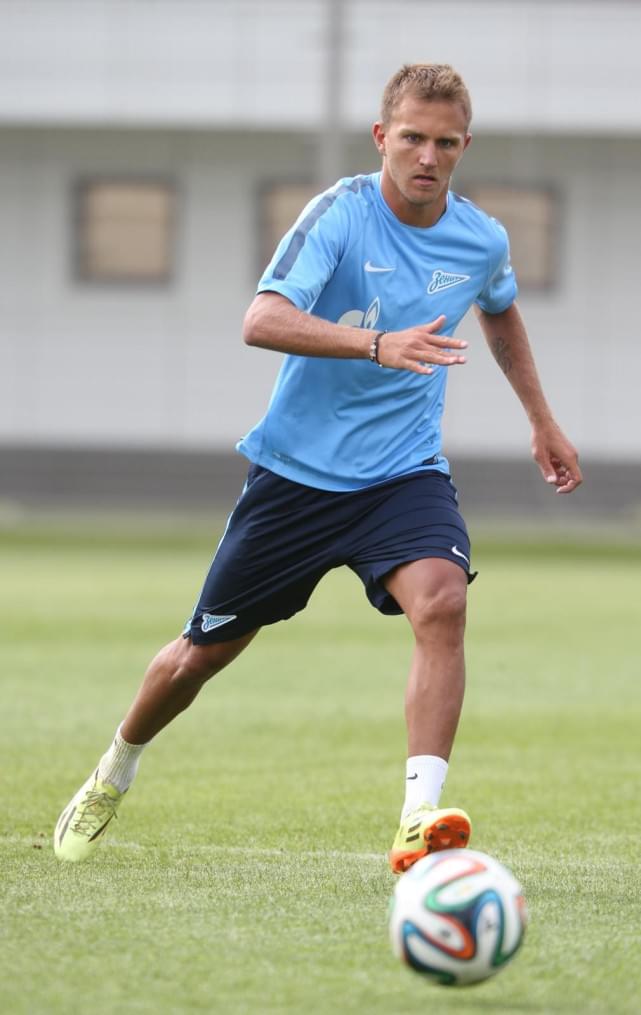 Первая тренировка «Зенита»