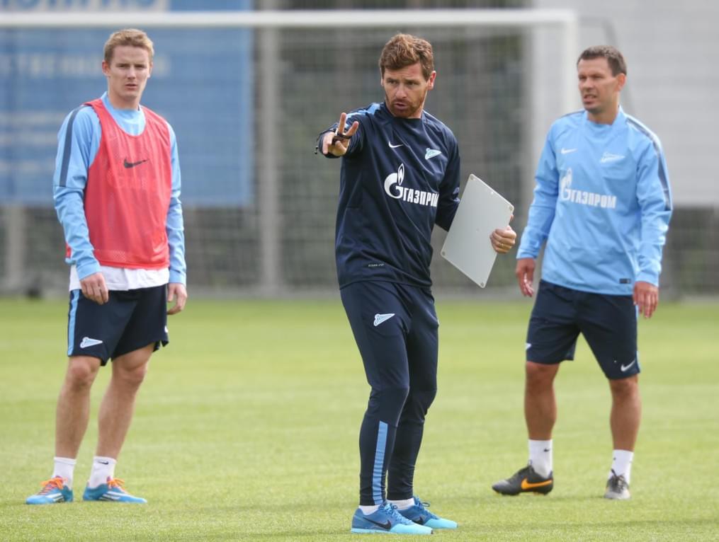 Первая тренировка «Зенита»