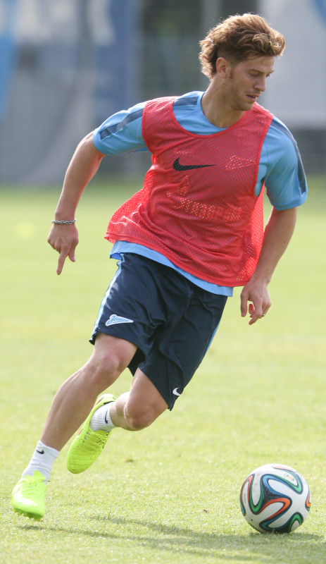 Первая тренировка «Зенита»