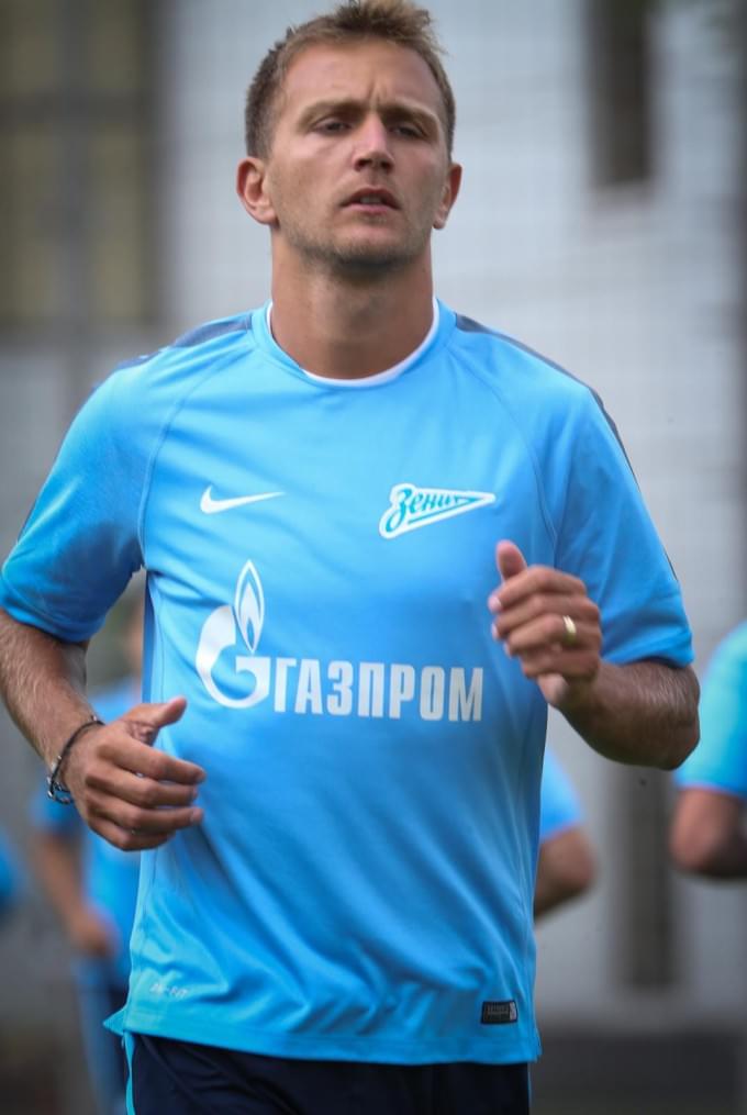 Первая тренировка «Зенита»