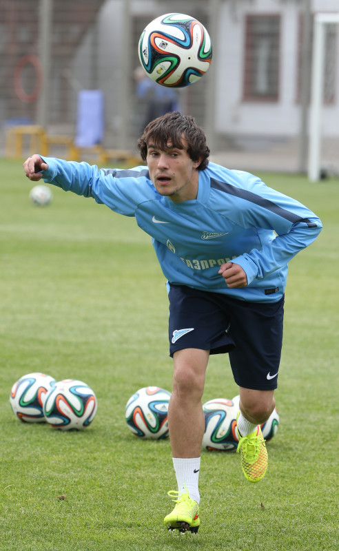 Первая тренировка «Зенита»