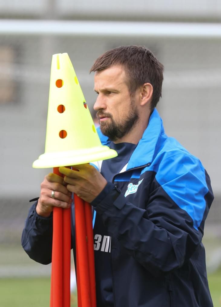 Первая тренировка «Зенита»