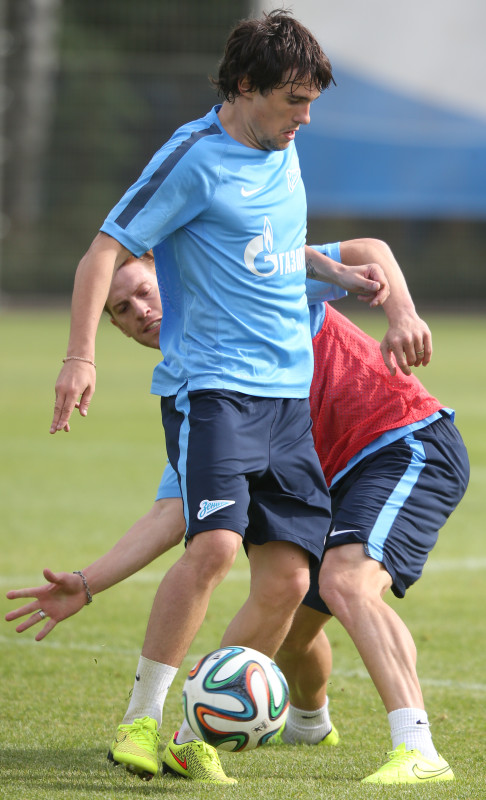 Первая тренировка «Зенита»