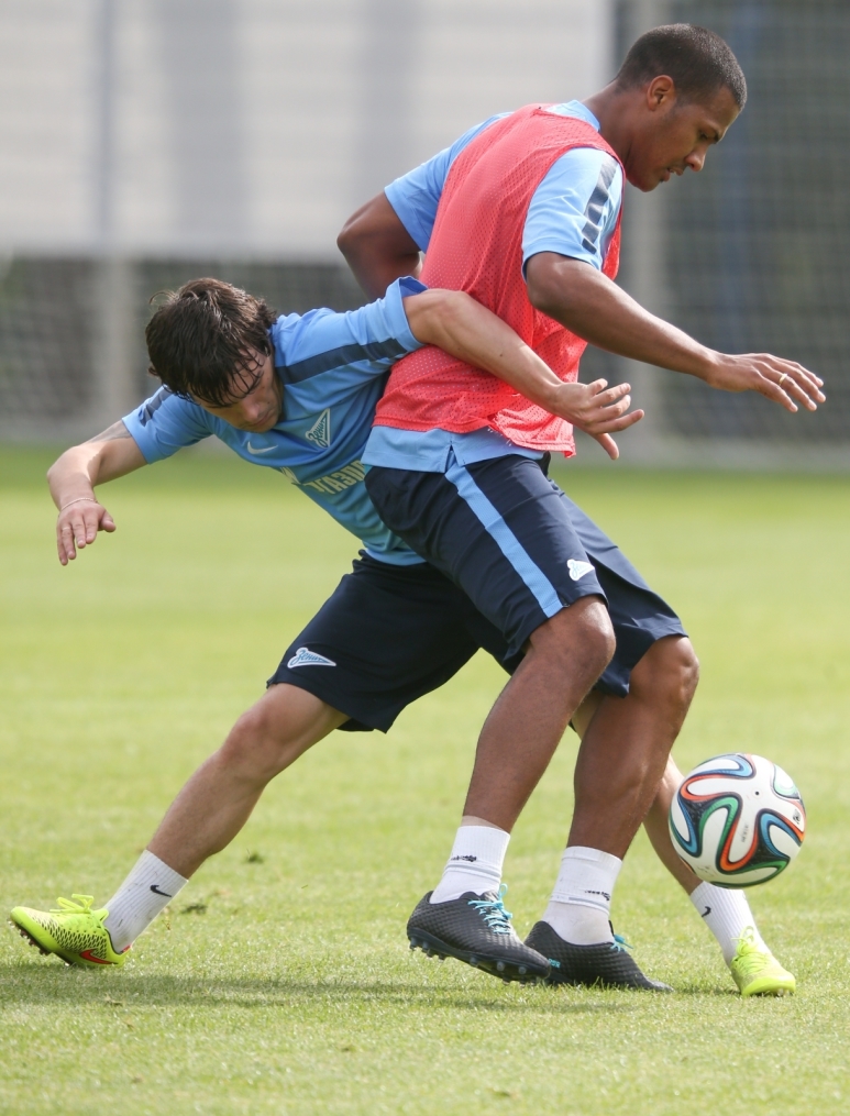 Первая тренировка «Зенита»