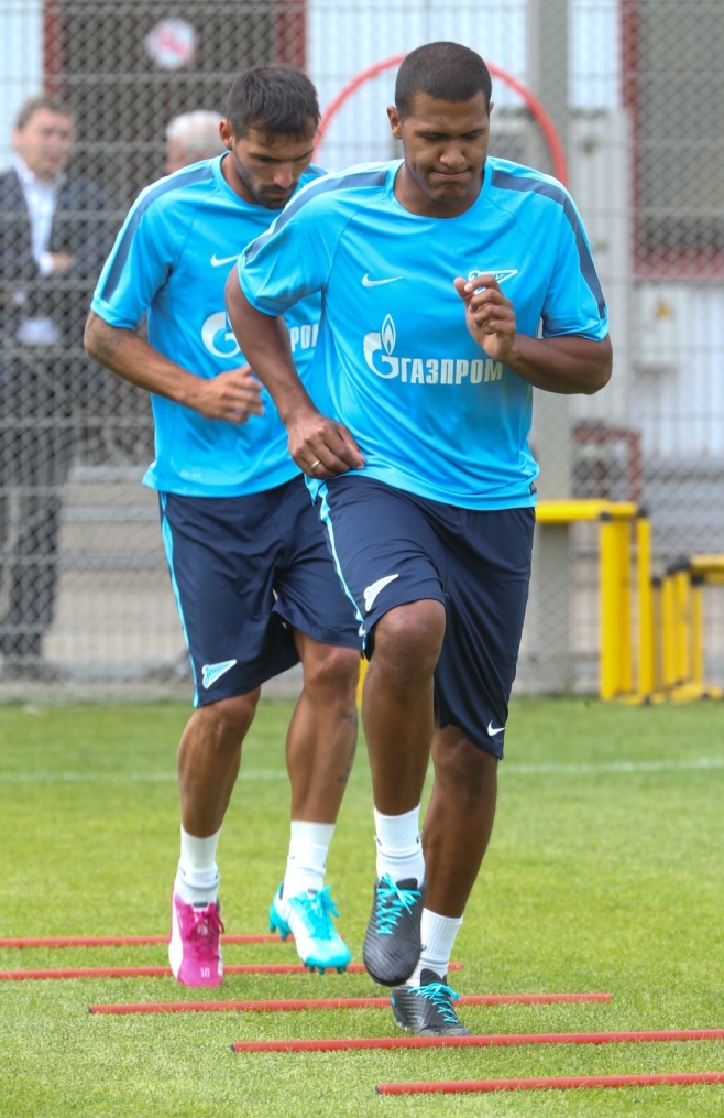 Первая тренировка «Зенита»