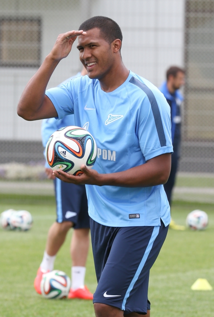 Первая тренировка «Зенита»