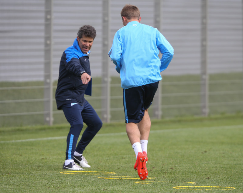 Первая тренировка «Зенита»