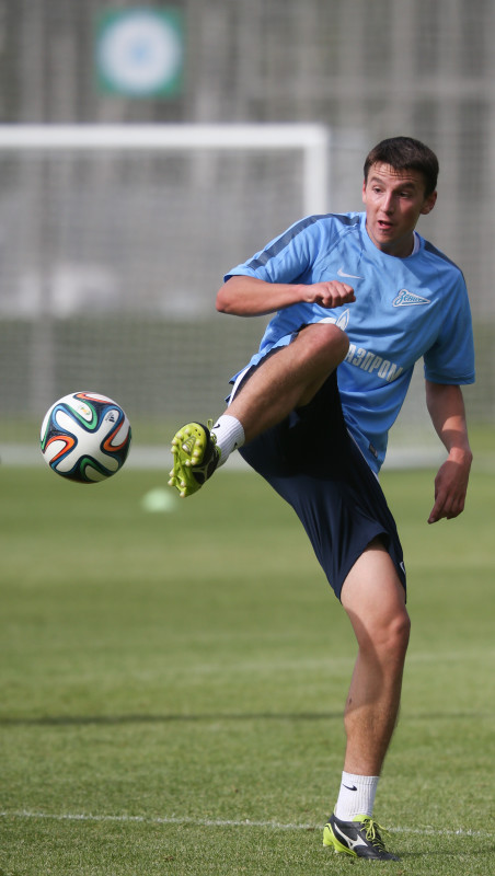 Первая тренировка «Зенита»