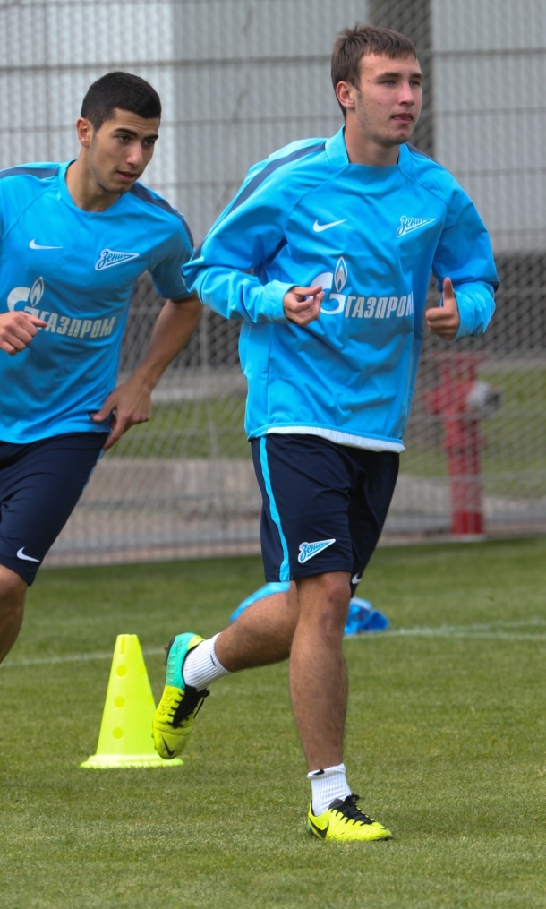 Первая тренировка «Зенита»