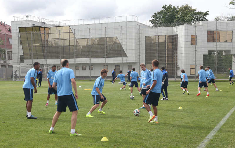 Первая тренировка «Зенита»