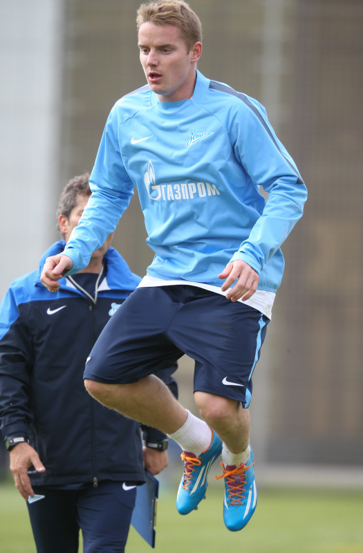 Первая тренировка «Зенита»