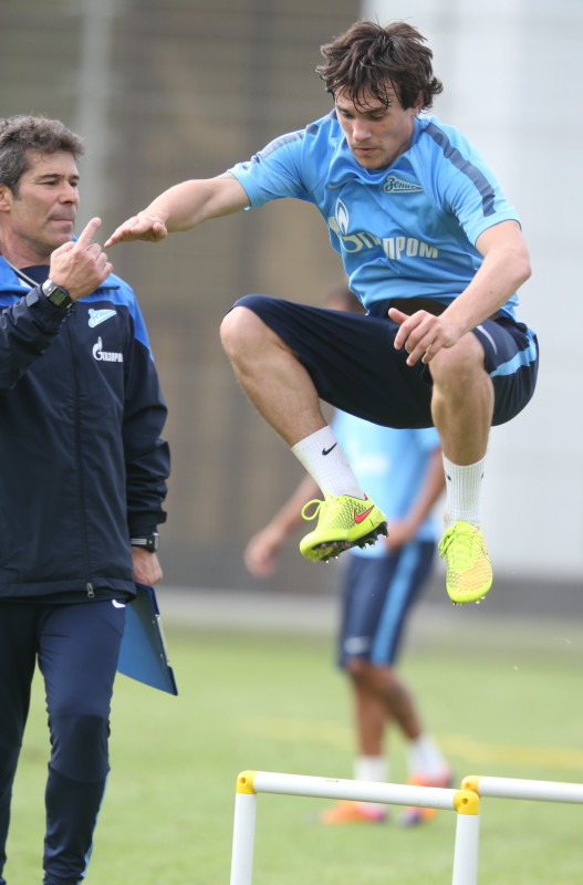 Первая тренировка «Зенита»