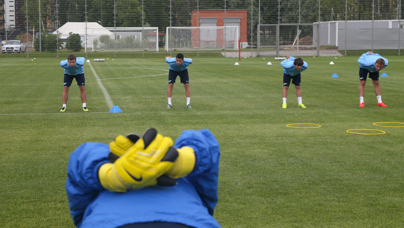 Первая тренировка «Зенита»