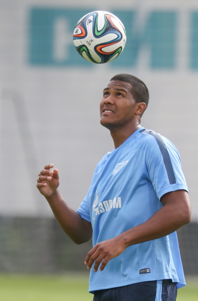 Первая тренировка «Зенита»