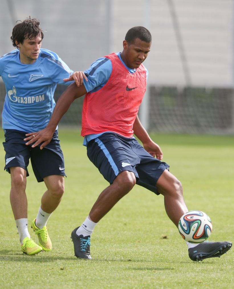 Первая тренировка «Зенита»