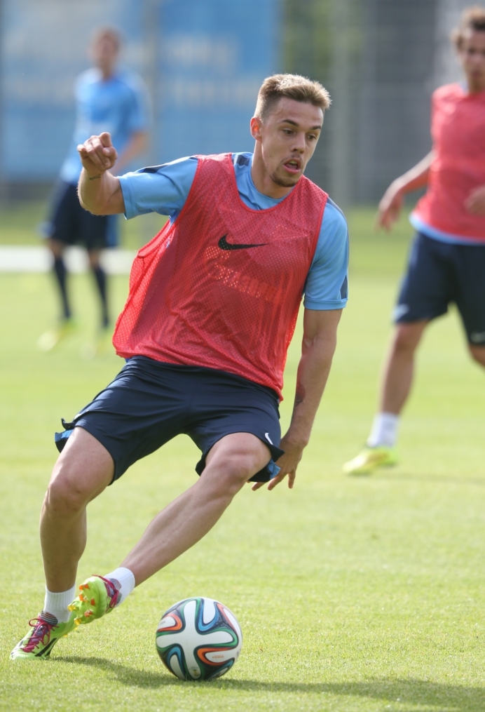 Первая тренировка «Зенита»