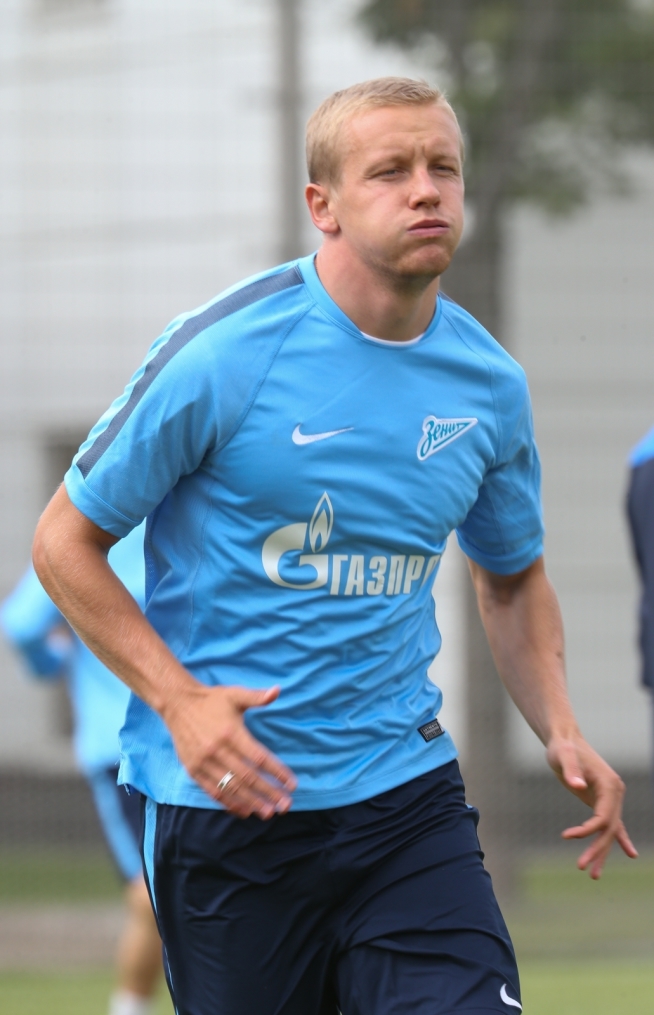 Первая тренировка «Зенита»