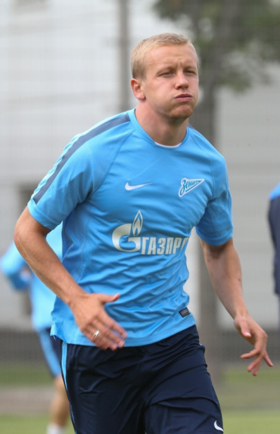 Первая тренировка «Зенита»