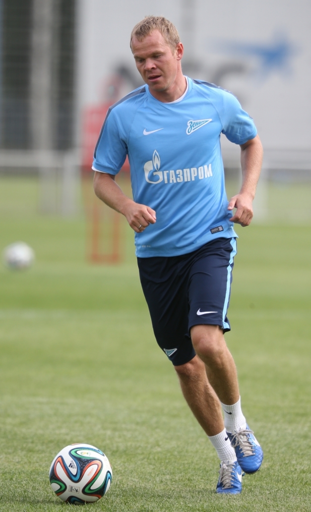 Первая тренировка «Зенита»