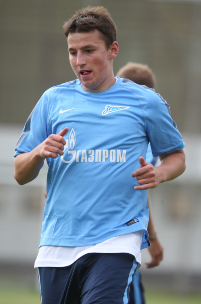 Первая тренировка «Зенита»