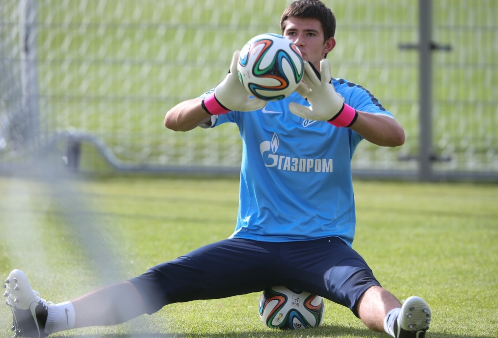 Первая тренировка «Зенита»