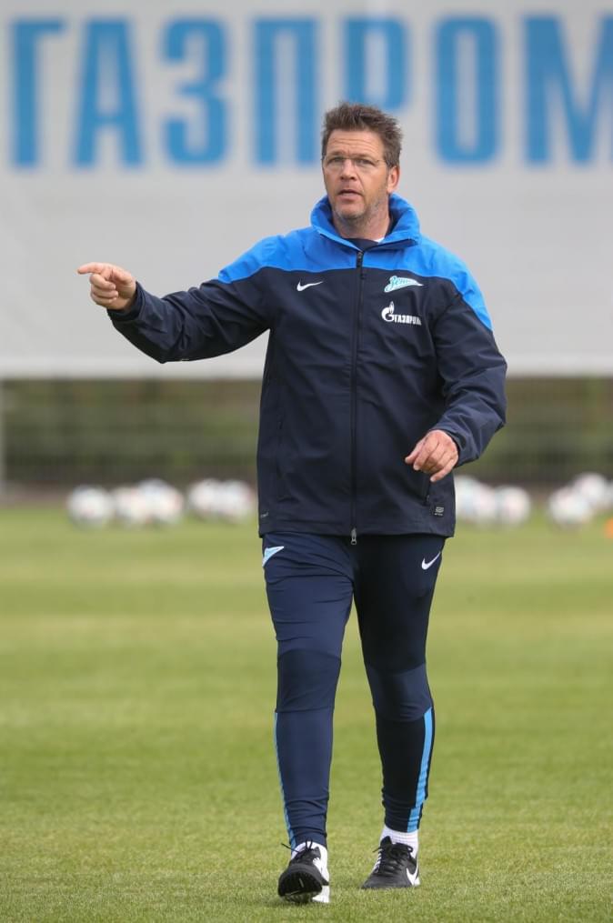 Первая тренировка «Зенита»