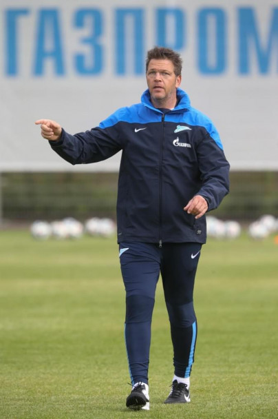 Первая тренировка «Зенита»