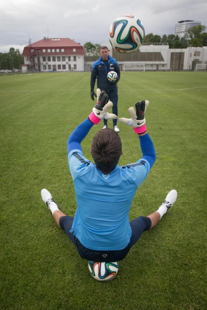 Сборы в Удельном парке: 25 июня, вечерняя тренировка