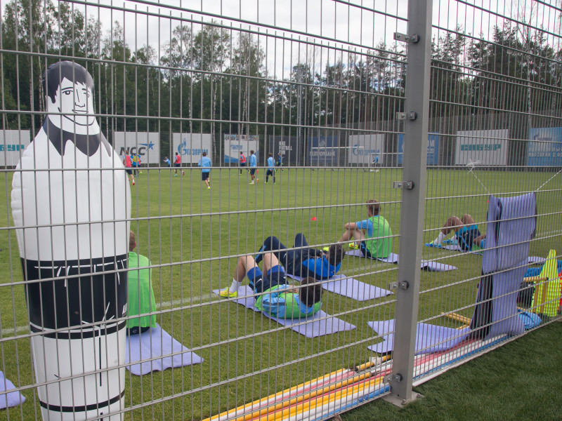 Сборы в Удельном парке: 25 июня, вечерняя тренировка