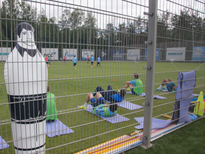 Сборы в Удельном парке: 25 июня, вечерняя тренировка