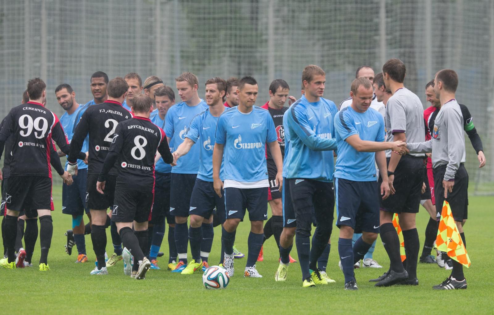 Товарищеский матч «Зенит» — «Звезда» (Санкт-Петребург)