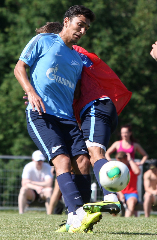 Тренировка «Зенита»-2 в Финляндии 7 июля 07.07.2014. Финляндия, Леппявирта. Предсезонный сбор «Зенита»-2.