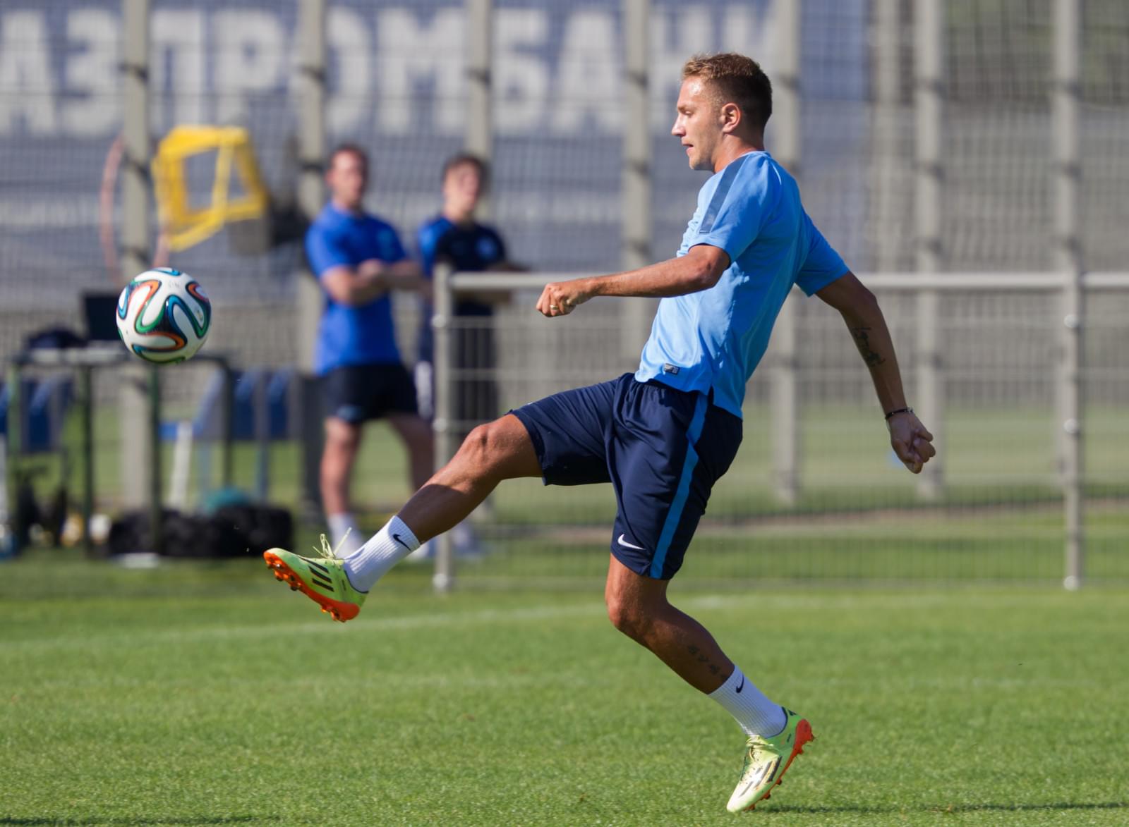 Сборы в Удельном парке: 8 июля, утренняя тренировка