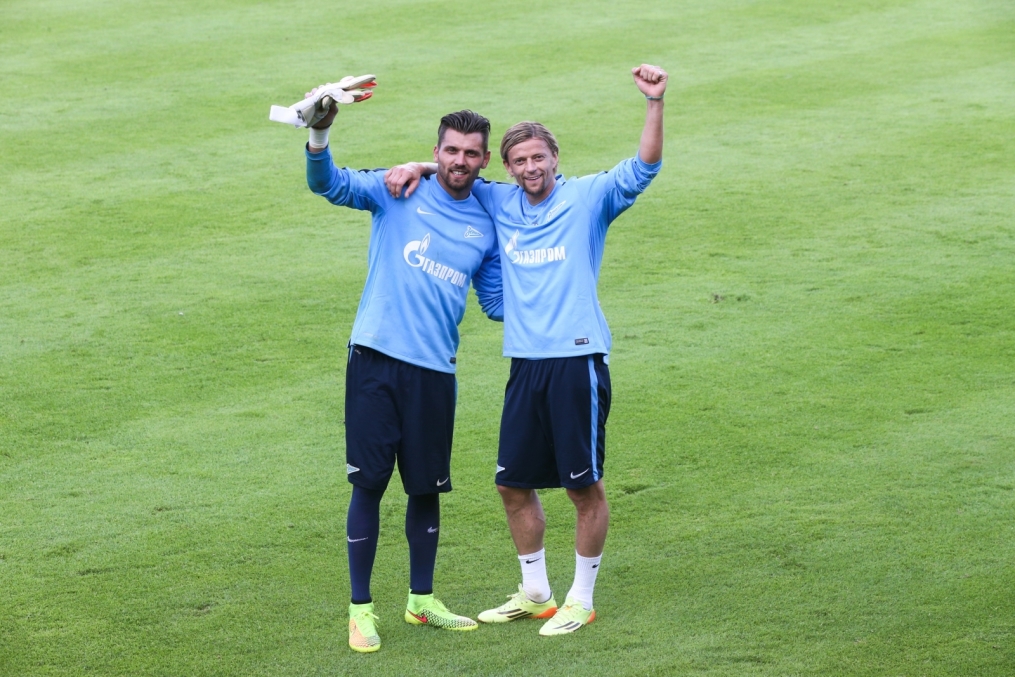 Сборы в Австрии: 15 июля, вечерняя тренировка