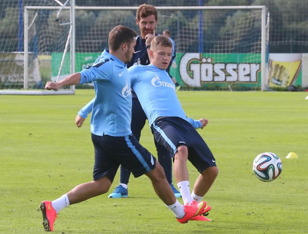 Сборы в Австрии: 15 июля, вечерняя тренировка