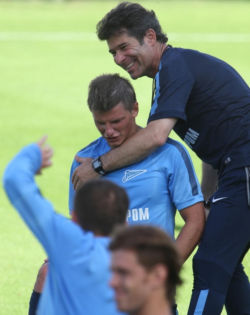 Сборы в Австрии: 15 июля, вечерняя тренировка