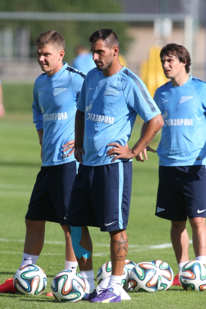 Сборы в Австрии: 15 июля, вечерняя тренировка