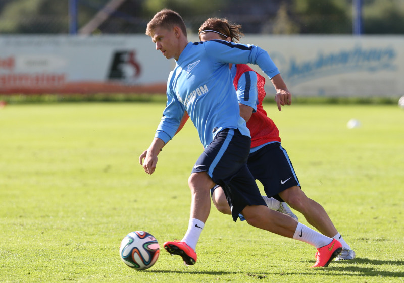 Сборы в Австрии: 15 июля, вечерняя тренировка