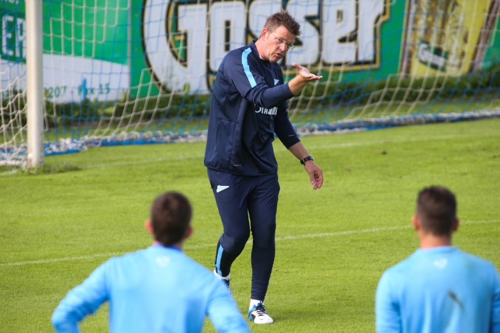 Сборы в Австрии: 15 июля, вечерняя тренировка