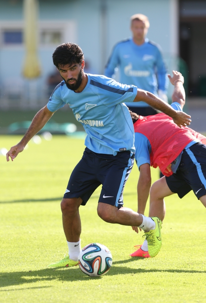 Сборы в Австрии: 15 июля, вечерняя тренировка