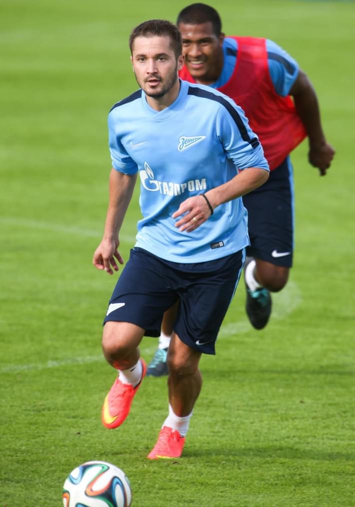 Сборы в Австрии: 15 июля, вечерняя тренировка