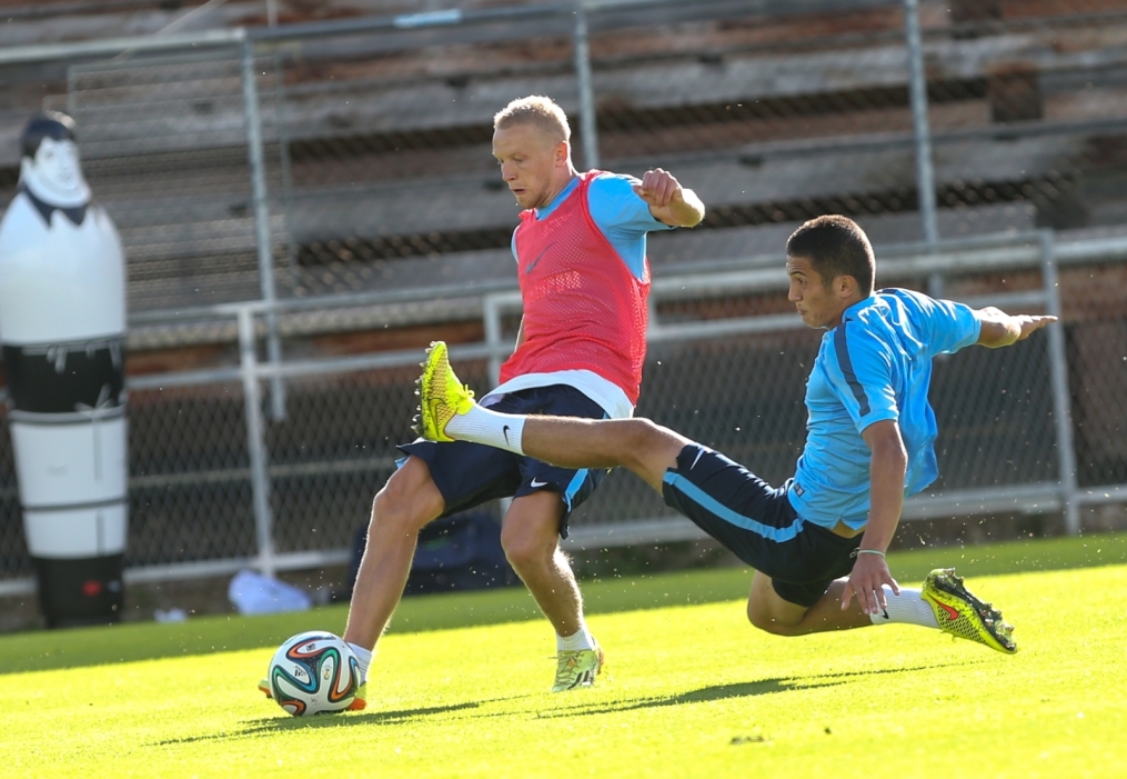 Сборы в Австрии: 15 июля, вечерняя тренировка