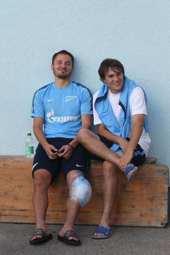 Сборы в Австрии: 15 июля, вечерняя тренировка