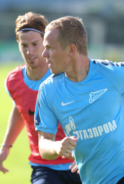 Сборы в Австрии: 15 июля, вечерняя тренировка