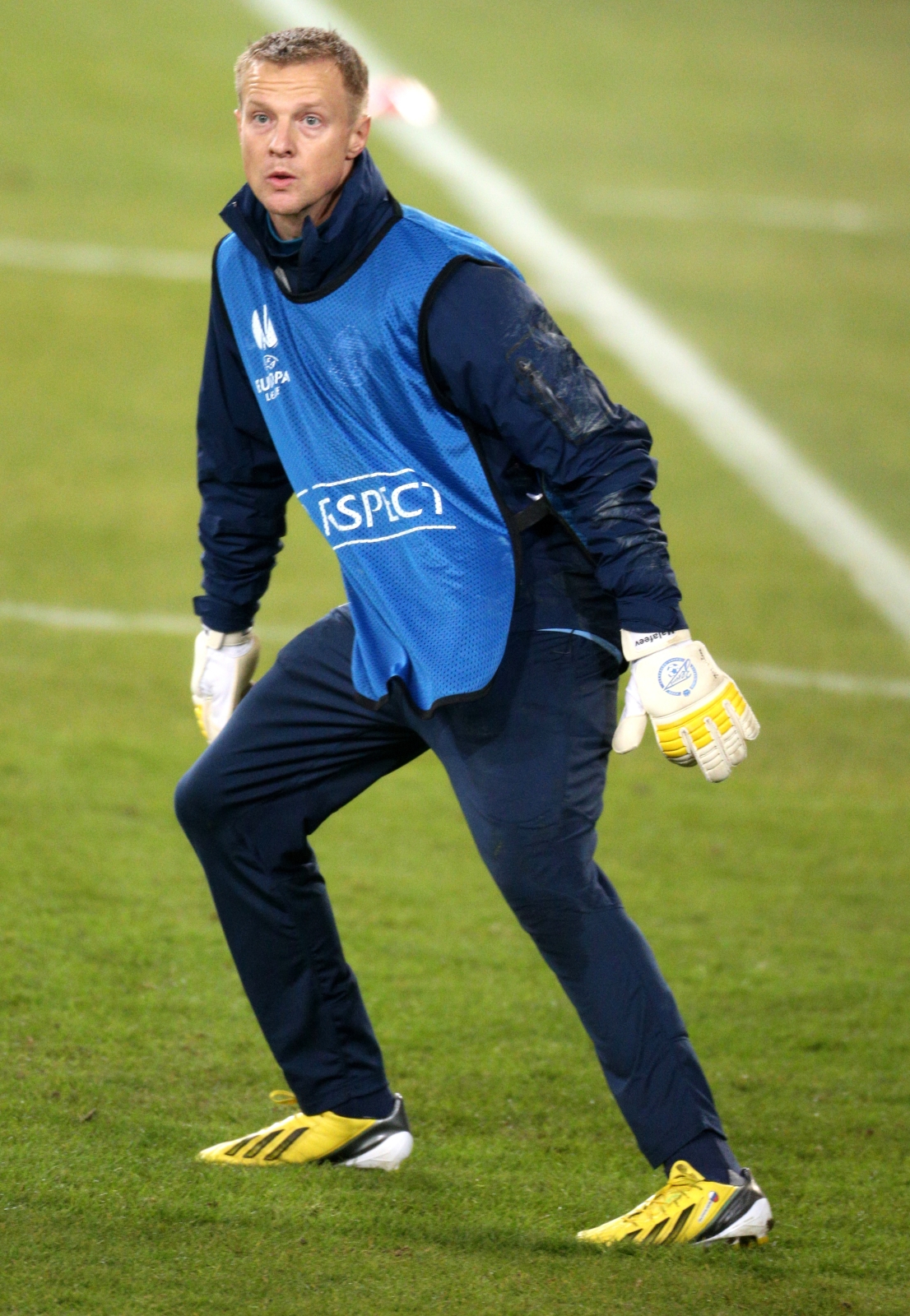 Тренировка перед матчем  Базель — Зенит.