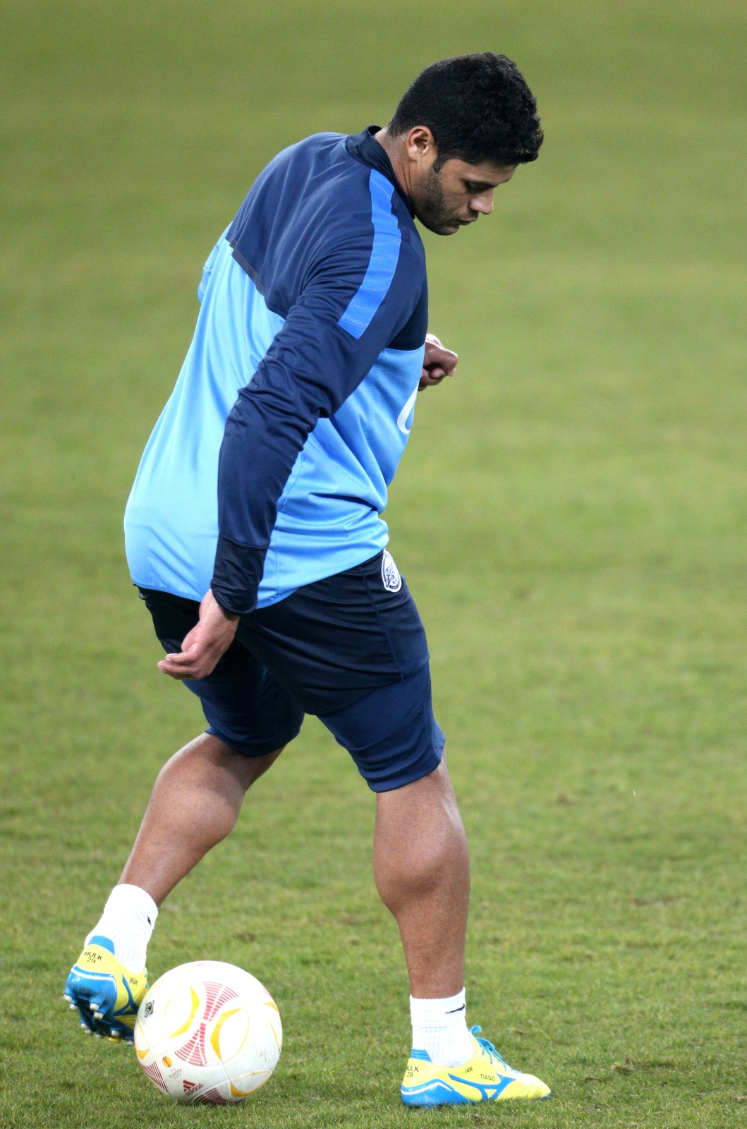 Тренировка перед матчем  Базель — Зенит.