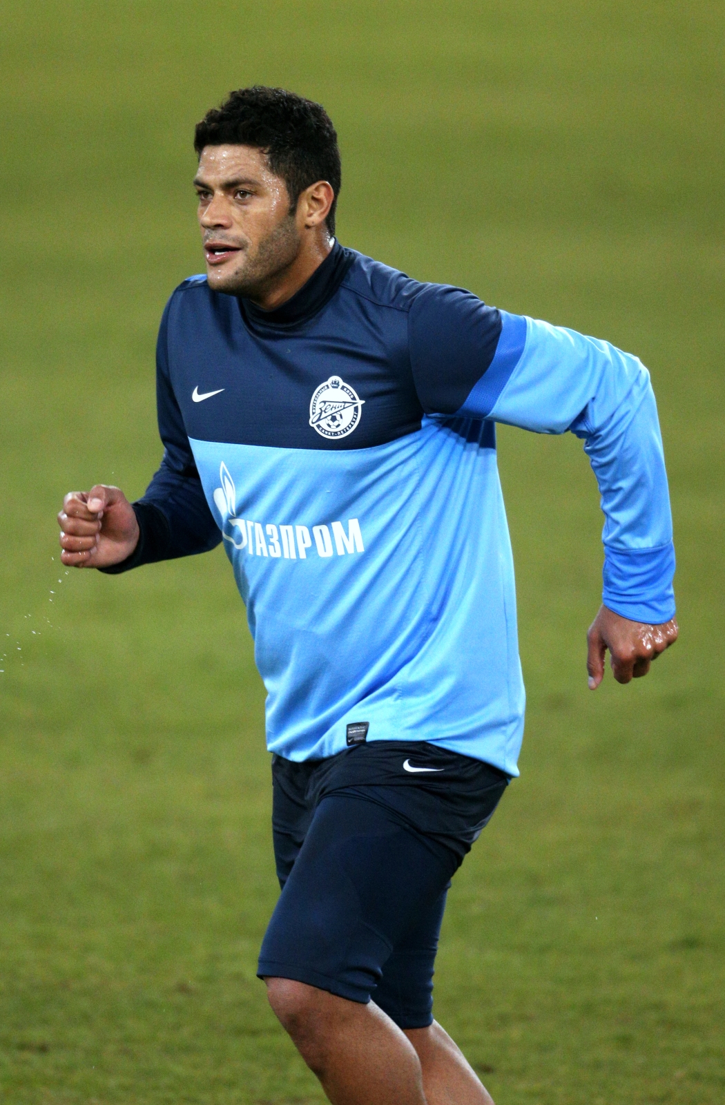 Тренировка перед матчем  Базель — Зенит.